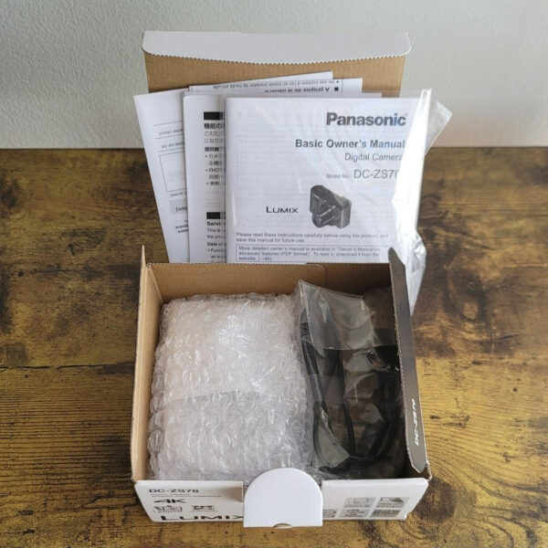 Panasonic Lumix Dc Zs70 20 3 Megapixel Digital Camera Complete Open Box Ch - Image 11