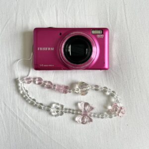 Vintage Fujifilm Finepix T350 14Mp Pink Digital Camera Nv