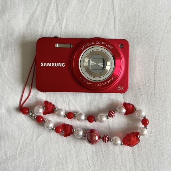 Samsung St90 14 2 Mp Red Digital Camera 🍒 Je