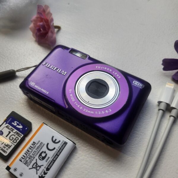 Purple Fujifilm Finepix Jx Digital Camera Xz - Image 4