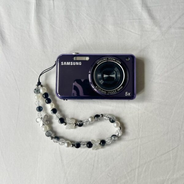 Vintage Samsung Pl120 14 2Mp Purple Dual Screen Digital Camera Ad