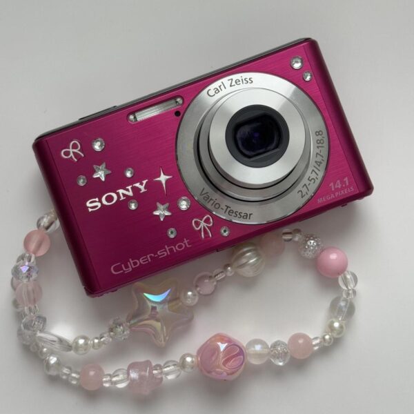 Sony Cybershot W530 🎀 💕 Hot Pink Digital Camera Bundle Vu - Image 2