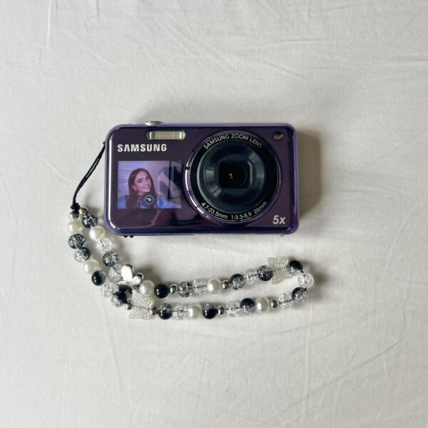 Vintage Samsung Pl120 14 2Mp Purple Dual Screen Digital Camera Ad - Image 2
