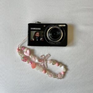 Vintage Samsung Pl100 12 2Mp Black Dual Screen Digital Camera Ei