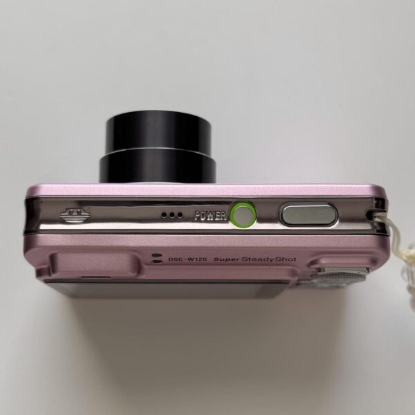 Sony Cybershot W120 Digital Camera 🍥🎀 Pastel Pink Digicam Fi - Image 4