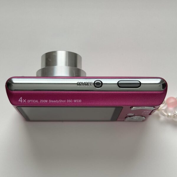 Sony Cybershot W530 🎀 💕 Hot Pink Digital Camera Bundle Vu - Image 4