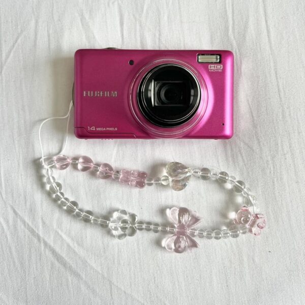 Vintage Fujifilm Finepix T350 14Mp Pink Digital Camera Nv - Image 2