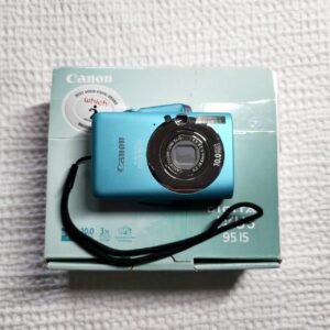 Blue Canon Ixus 95 Is Digital Camera Rare