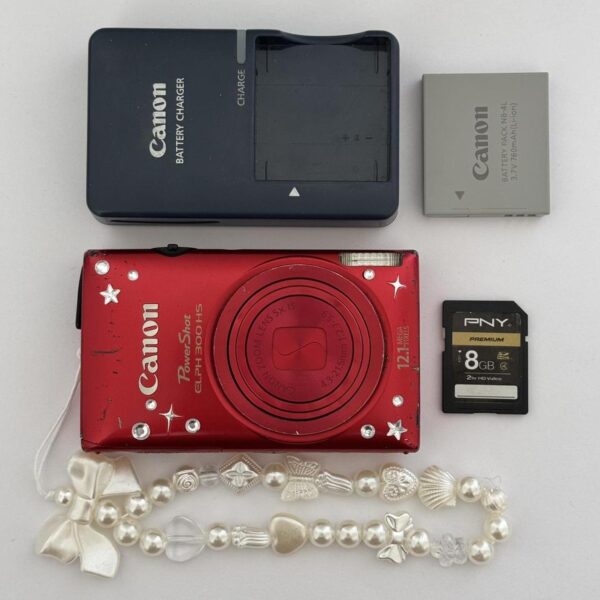 Canon Powershot Elph 300 Hs Digital Camera 🍒 Dp - Image 4
