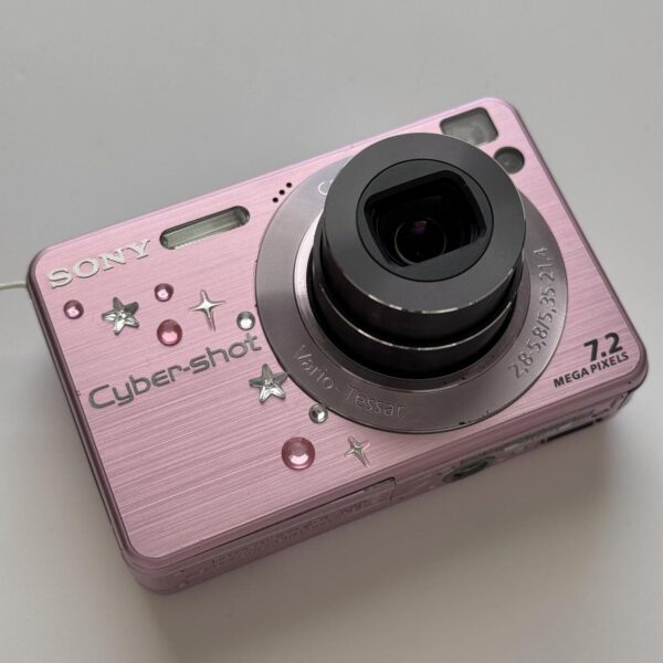 Sony Cybershot W120 Digital Camera 🍥🎀 Pastel Pink Digicam Fi - Image 5