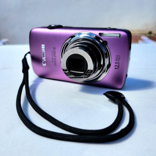 Pink Canon Ixus 200 Is Digital Camera Wm - Image 4