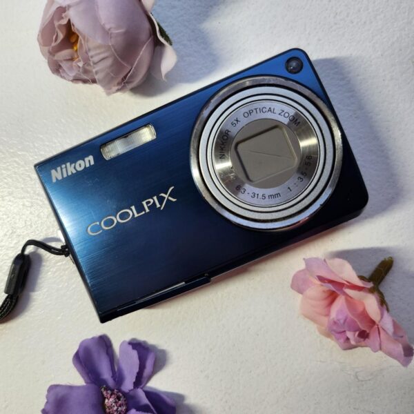 Blue Nikon Coolpix S550 Digital Camera Fb - Image 5