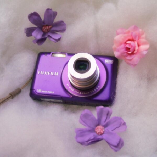 Purple Fujifilm Finepix Jx Digital Camera Xz