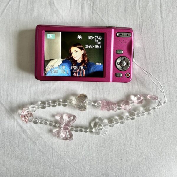 Vintage Fujifilm Finepix T350 14Mp Pink Digital Camera Nv - Image 3